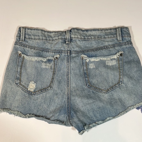 Rue 21 Distressed Denim Shorts - Picture 2 of 10
